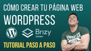 Cómo Crear Una Página Web de WordPress con Brizy 58 COMO HACER PAGINA WEB CON WORDPRESS BRIZY