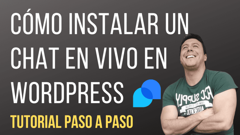 como instalar chat wordpress tidio