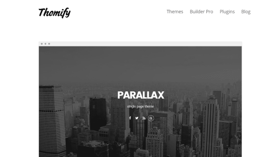parallax mejores temas wordpress