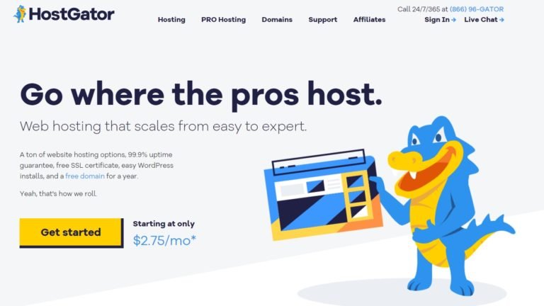 review hostgator