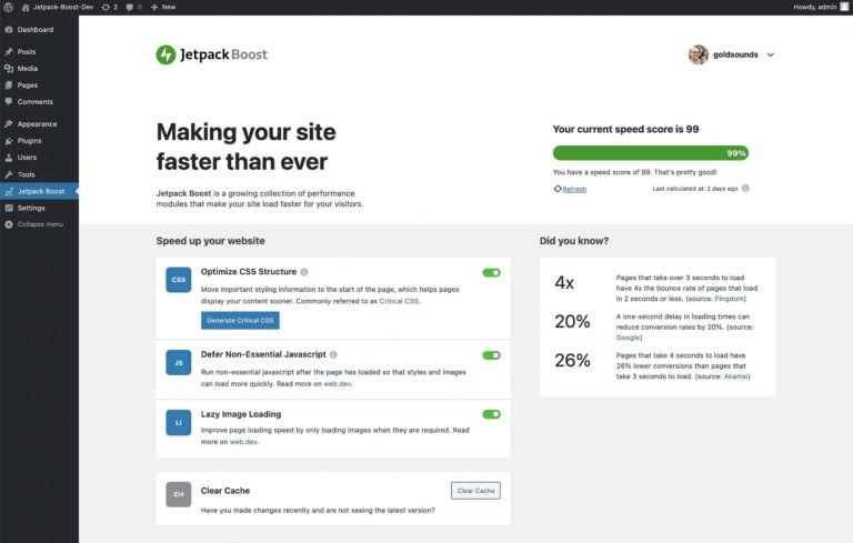 Nuevo Plugin de Rendimiento para WordPress 21 Un nuevo complemento de rendimiento - WordPress Tavern