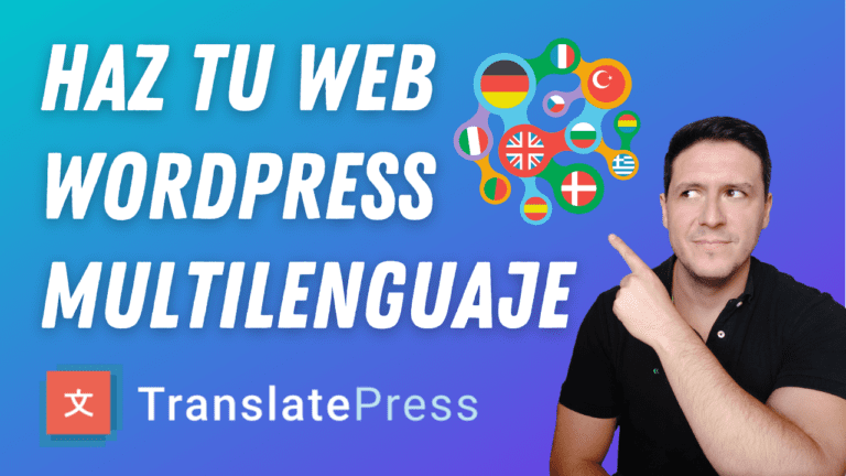 Cómo Traducir un Sitio Web WordPress Automáticamente 2021 - Tutorial TranslatePress 2 video traducir wordpress 4