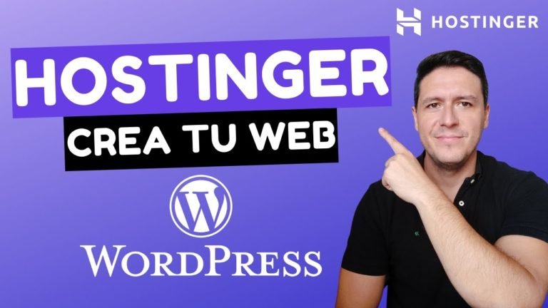 Cómo Crear una Página Web WordPress en HOSTINGER | Tutorial Completo 2022 6 Como Crear una Pagina Web WordPress en HOSTINGER Tutorial