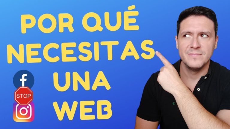 ¿Por qué Necesito una Web? (Spoiler: No Basta con Redes Sociales) 2 ¿Por que Necesito una Web Spoiler No Basta con Redes