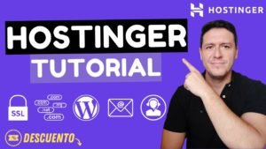 Tutorial de Hostinger 2022 Panel de Control Reclamar Dominio