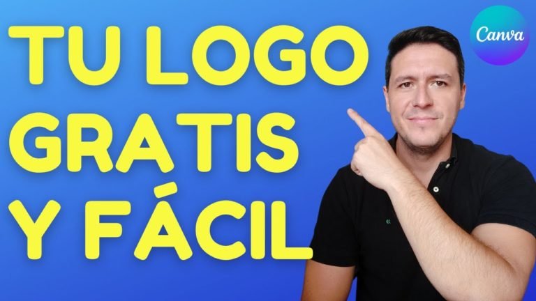 Como Hacer un Logo Gratis Muy Facil Tutorial 2022