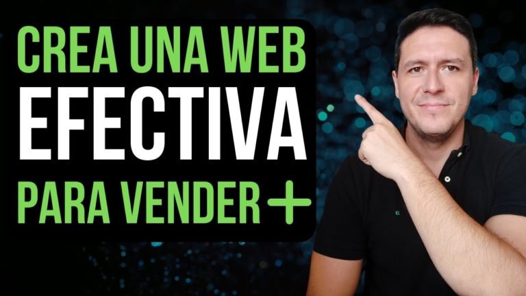 Como crear una WEB EFECTIVA para vender diseno o desarrollo