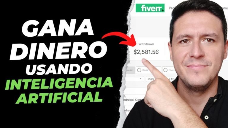 Como Vender Articulos Creados por Inteligencia Artificial en Fiverr