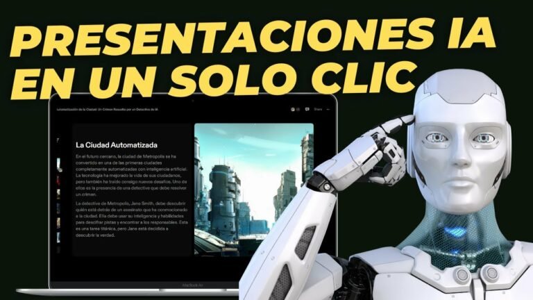 Probe esta IA que crea presentaciones con GPT3 y Dall E