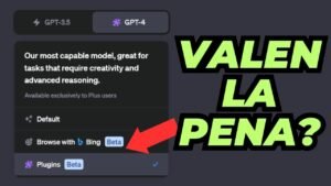 chatgptplus plugins y browse